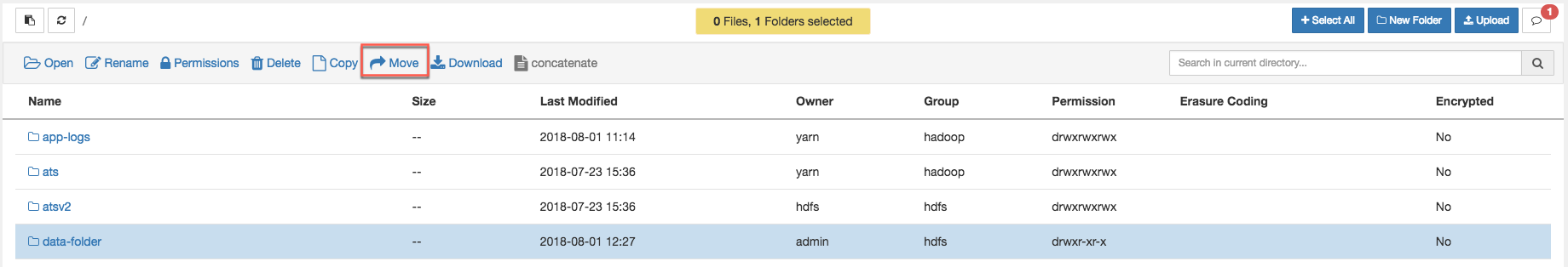 file view move